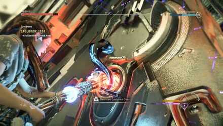 Climb Up to the Next Override Door