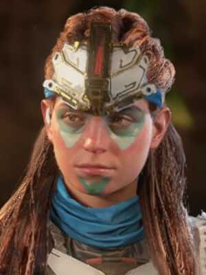 Horizon Forbidden West Banuk Shaman Face Paint