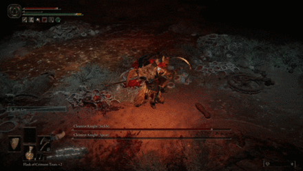 Elden Ring (Cleanrot Sickle Knight) - Lateral Swipe