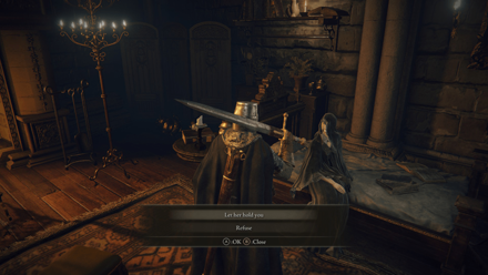 Elden Ring - Let Fia Hug You at the Roundtable Hold