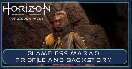 Blameless Marad Profile and Backstory