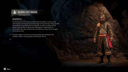 Blameless Marad Biography