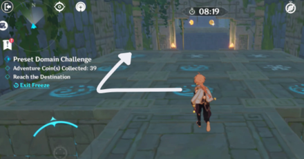 Genshin - Use Geo Constructs or Walk on Hydro Pavings