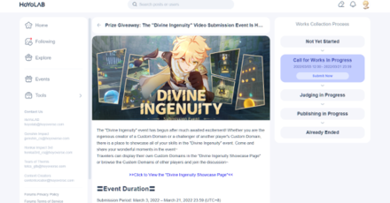 Genshin - Go to the Contest Page