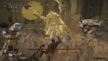 Axe Swipes - Godfrey First Elden Lord - Elden Ring