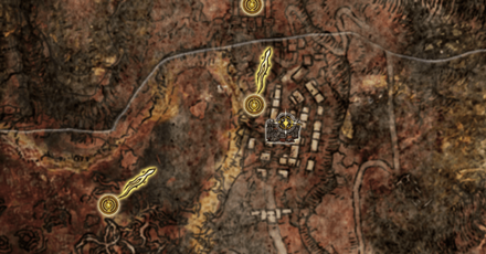 Elden Ring - Located in Sellia, Town of Sorcery Map