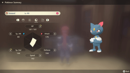 PLA Sneasel Path of Solitude Request