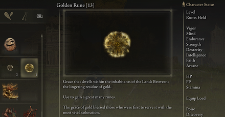 Elden Ring - Used to Gain Runes