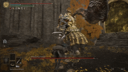 Shield Swipe - Draconic Tree Sentinel