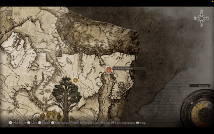 Black Knife Catacombs Location