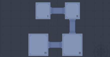 Genshin - Back Alley Domain Map - Look Out Below Preset Domain Challenge