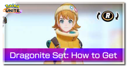 Pokemon UNITE - Dragonite Set Banner