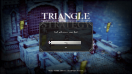 Triangle Strategy - File Transfer Step 2