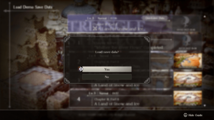 Triangle Strategy - File Transfer Step 3