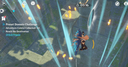 Genshin - Use Wind Currents and Thunder Spheres