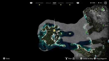 Horizon Forbidden West - Greenshine Location