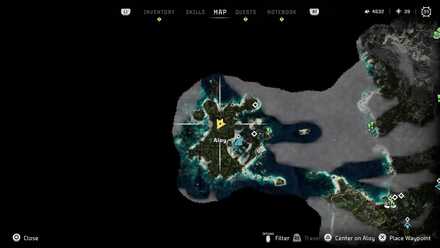 Horizon Forbidden West - Greenshine Location