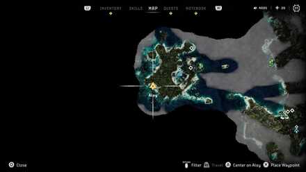 Horizon Forbidden West - Greenshine Location