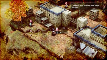 Triangle Strategy The Roselle in the Wolffort Demense