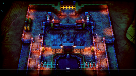 Storming the Whiteholm Castle Gardens Map