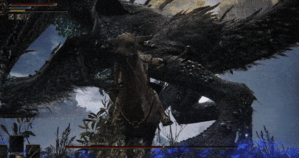 Elden Ring (Glintstone Dragon Smarag) - Strafing Dragon Breath