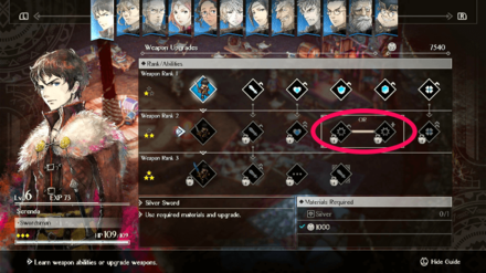 Exclusive Weapon Ability