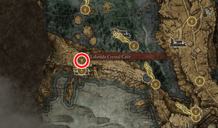 Elden Ring - Cerulean Amber Medallion Map Location