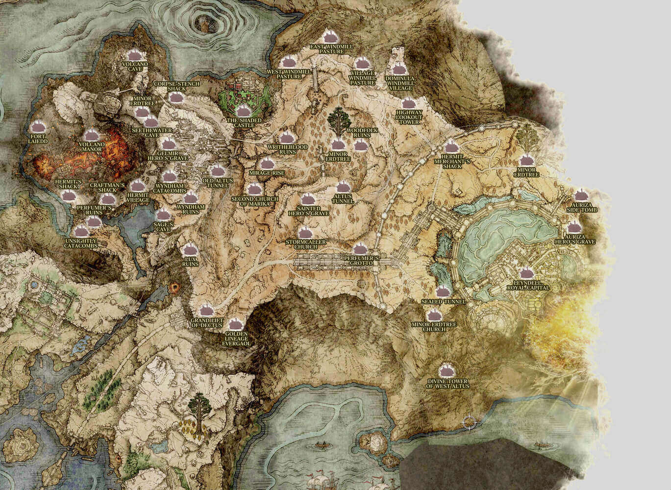 East and West Limgrave optional dungeon locations and rewards in Elden Ring  - Polygon