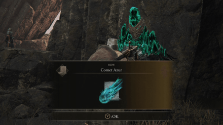 Azur Gives Comet Azur