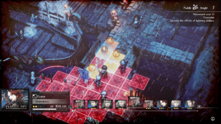 Triangle Strategy - Electrocute Puddles