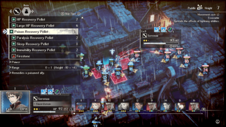 Triangle Strategy - Poison Recovery Pellets