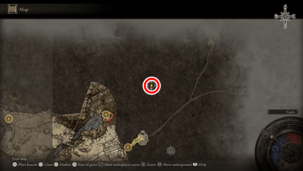 Elden Ring - Greatshield Talisman Map Location