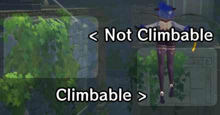 Genshin - Climbable Walls