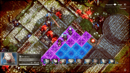 Triangle Strategy - Burn Barricades