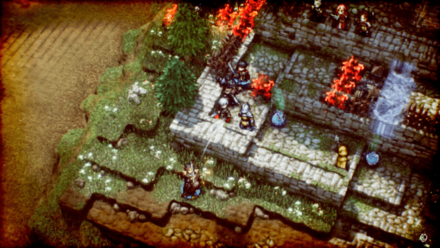 Triangle Strategy - Hughette Flanking