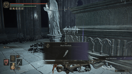 Elden Ring - Black Whetblade Map Location