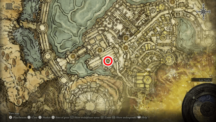 Sanctified Whetblade Map