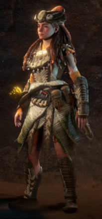 Horizon Forbidden West Utaru Gravesinger Outfit