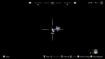 What to Do About Dalgaard? Datapoint Horizon Forbidden West Map