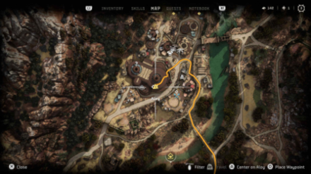 My Eyebrows! Datapoint Horizon Forbidden West Map