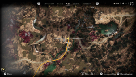 The Leaf People Datapoint Horizon Forbidden West Map