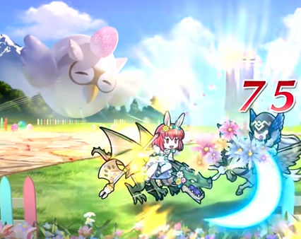Pastel Poleaxe Attack Fire Emblem Heroes FEH