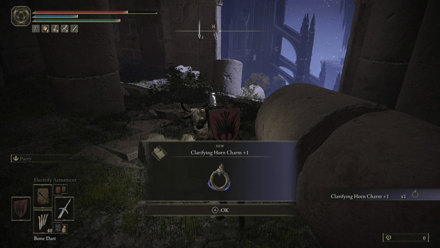 Elden Ring - Clarifying Horn Charm +1 Location