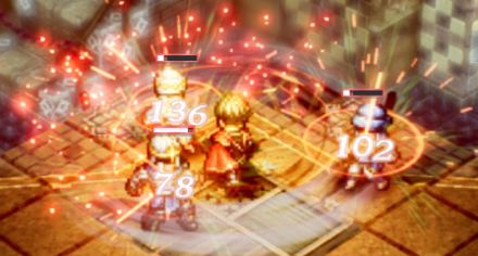 Serenoa Strikes 3 Foes TS Triangle Strategy