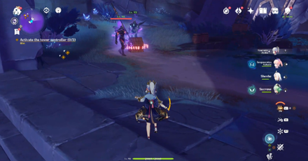 Genshin - Husk Gem Locations in-game Yachimatahime