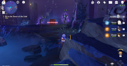 Genshin - Husk Gem Locations in-game Yachimatahiko