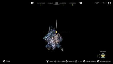 Bad Urges Datapoint Horizon Forbidden West Map