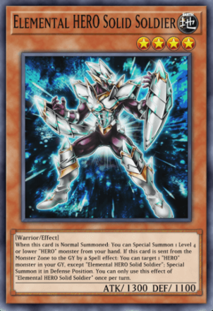 Elemental HERO Solid Soldier