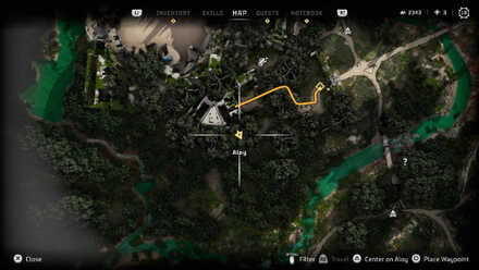 Medina Exhibit Datapoint Horizon Forbidden West Map