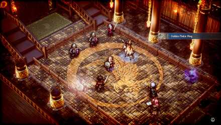 Golden Pinkie Ring Erador TS Triangle Strategy